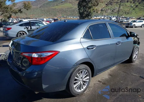 2015 Toyota Corolla Le Plus z USA, uszkodzony, nr VIN 5YFBURHE9FP314469